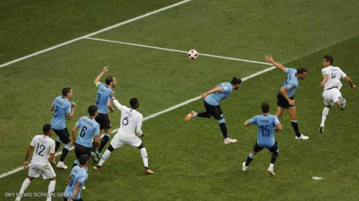 فرنسا تهزم اوروجواي وتتاهل الى نصف نهائي كاس العالم