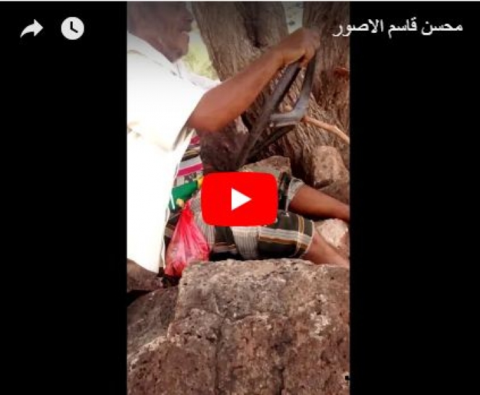 بالفيديو : مواطن اصم من الضالع يقود سيارته التي يحلم بها على انغام زفة ايوب طارش