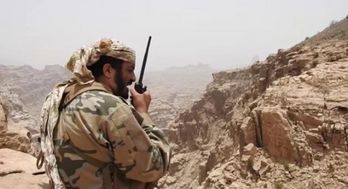 قوات الجيش الوطني تتجاوز ابواب الحديد وتقترب من مركز باقم في صعدة