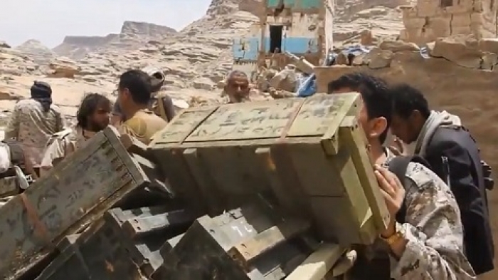 الجيش يعثر على مخزن أسلحة حوثي في صعدة
