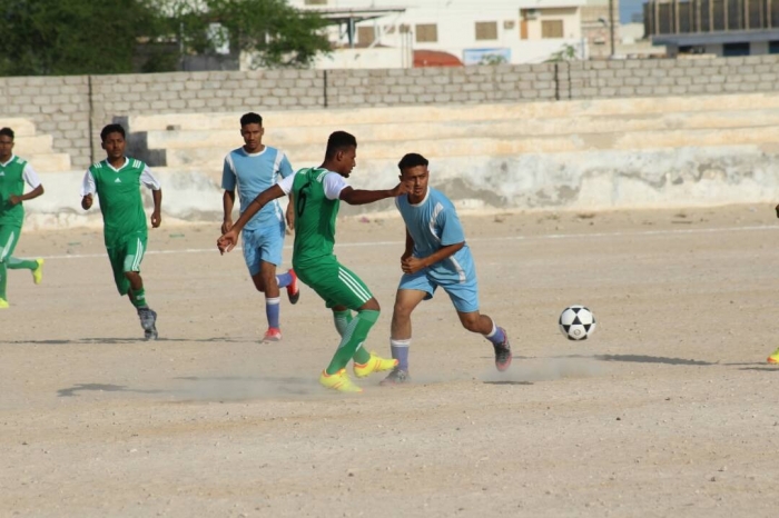 شباب القارة يعادل شبيبة الديس في اولى مواجهاتهما بكأس حضرموت