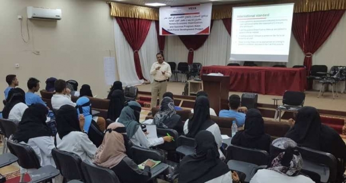 مستشفى عدن الألماني الدولي يواصل البرنامج التدريبي الخاص بتطوير المهارات التمريضية