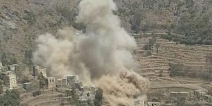 بالفيديو : الحوثيون يفجرون منازل أخرى لموالين لمحمد عبدالعظيم الحوثي وأنصاره في حجة يتوعدون بالرد