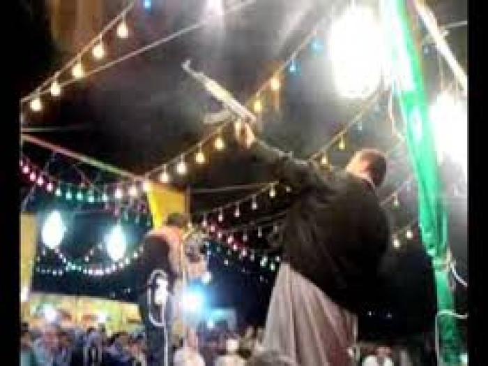 في لمح البصر.. خطأ بسيط يحول حفل زفاف بهيج إلى مأساة مروعة في همدان_صنعاء..! (شاهد الفيديو)