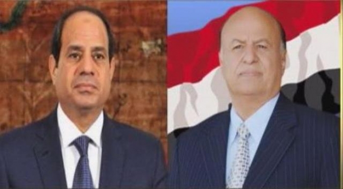 هادي : اليمن ستقف إلى جانب مصر في مواجهة الإرهاب...ومواطنون بلادنا بحاجه للوقوف معها ياريس
