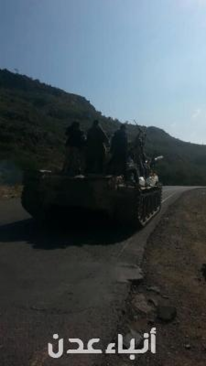 بالصور : اخر مستجدات تقدم قوات الشرعية في جبهة مريس نحو يريم