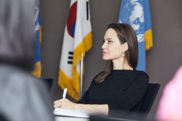 الممثلة الأميركية أنجلينا جولي تطالب بحماية اللاجئين اليمنيين في كوريا الجنوبية