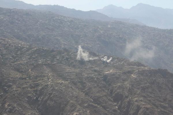 القوات الحكومية تسيطر على سلسلة جبلية في كتاف صعدة بعملية التفاف مباغتة