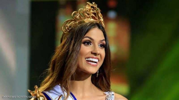 صورة.. حسناء لبنانية تصبح ملكة جمال كولومبيا