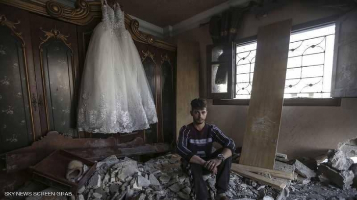 عروس سورية هربت من الحرب فلاحقها القصف في غزة