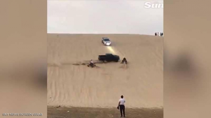حادث مروع في "سباق الموت القطري"