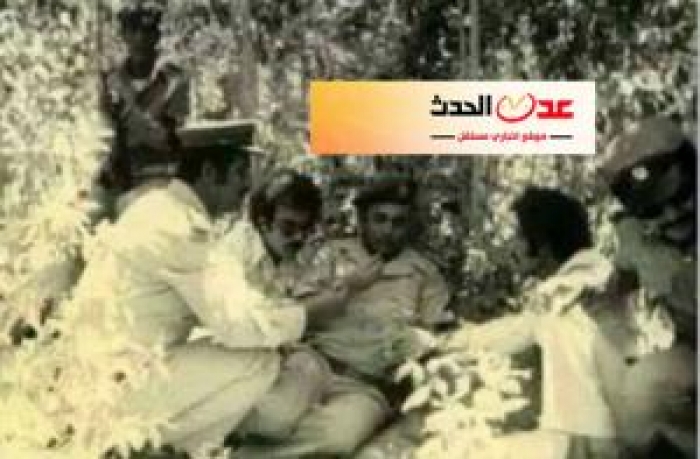 شاهد صورة تجمع عفاش برجل الجنوب القوي علي عنتر